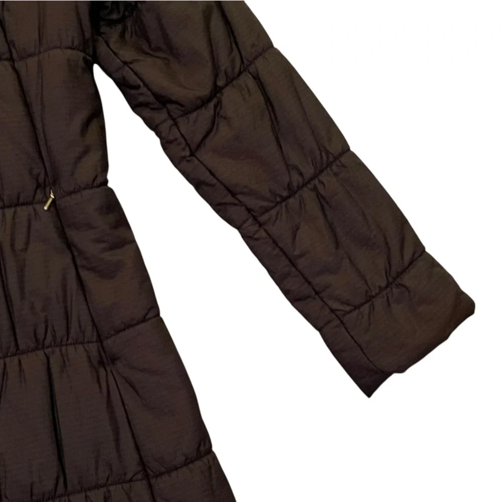 Patagonia W's Lidia Parka Women's Black Long Puffer Coat Full Zip Jacket Size XS